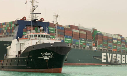 Égypte: Le canal de Suez bloqué par un porte-conteneurs japonais