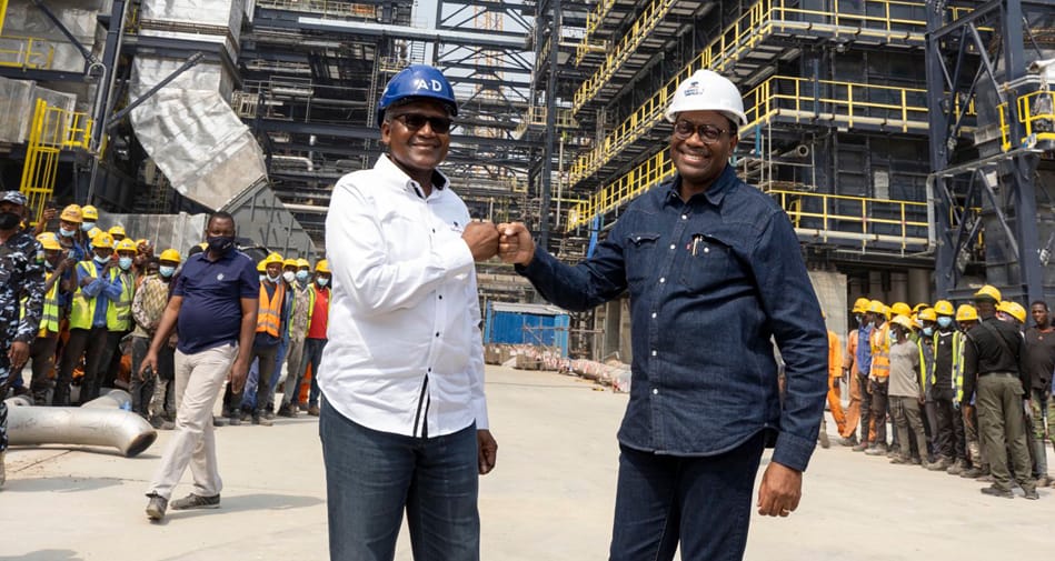 Nigéria: Dangote inaugure sa raffinerie de pétrole